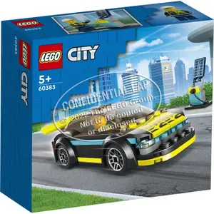 Sports car building sets Lego Electrique city image-0