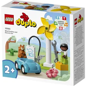 Windmill figurine with electric car Lego Duplo image-1