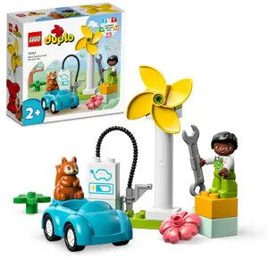 Windmill figurine with electric car Lego Duplo image-2