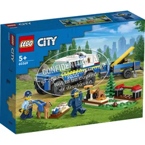 Building sets police dog training Lego City image-0