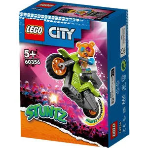 Bear waterfall motorcycle construction games Lego City image-3