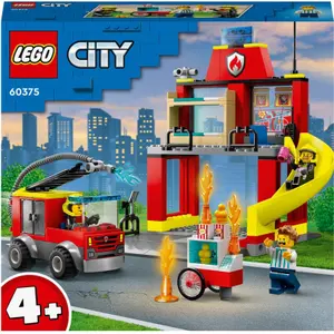 Building sets for fire station and fire truck city Lego image-0