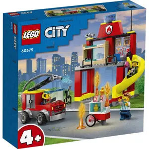 Building sets for fire station and fire truck city Lego image-1