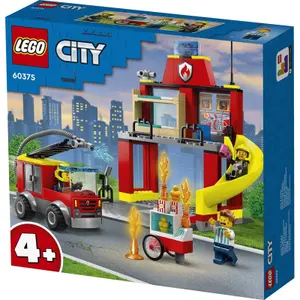Building sets for fire station and fire truck city Lego image-2