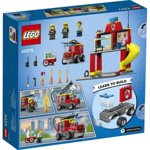 Building sets for fire station and fire truck city Lego image-3