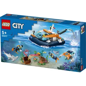 Explorat ssmarine city boat building sets Lego image-1