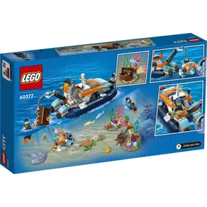 Explorat ssmarine city boat building sets Lego image-2