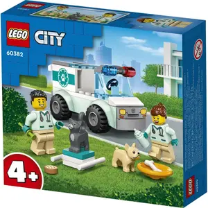 Veterinary vehicle intervention building sets Lego City image-2