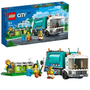 Recycling truck construction games Lego City image-3