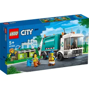 Recycling truck construction games Lego City image-0