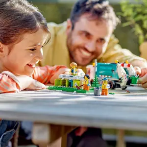 Recycling truck construction games Lego City image-5