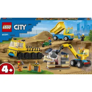 Bouwvrachtwagen met kraan Lego City image-3