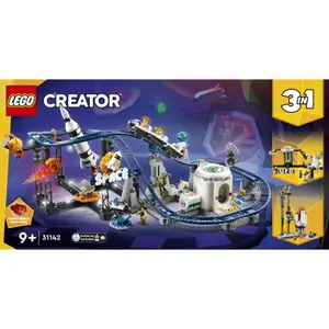 Juegos de construcción de montañas rusas Space creator Lego image-2