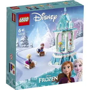Danna+elsa frozen magic merry-go-round building set Lego image-0