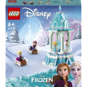 Danna+elsa frozen magic merry-go-round building set Lego image-2