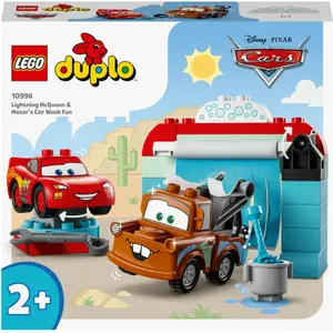 Car wash construction set with 2 vehicles Lego Cars image-0