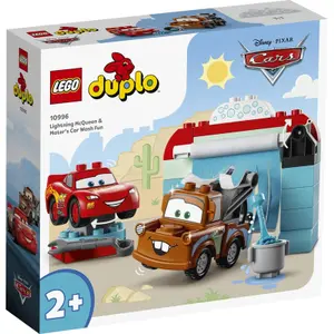 Car wash construction set with 2 vehicles Lego Cars image-1