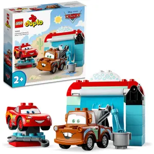 Car wash construction set with 2 vehicles Lego Cars image-2