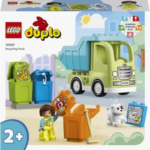 Recycling truck construction games Lego Duplo image-1