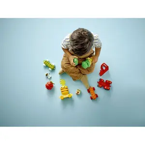 Fruit and vegetable tractor building sets Lego Duplo image-4