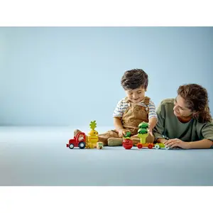 Fruit and vegetable tractor building sets Lego Duplo image-5