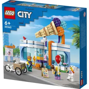 Ice cream store building sets Lego City image-3