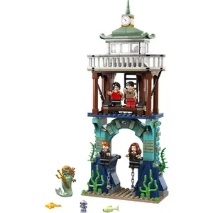 Building sets tournament 3 wizards black lake harry potter Lego image-1