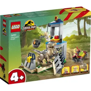 Velociraptor escape building set Lego Jurassic World image-3