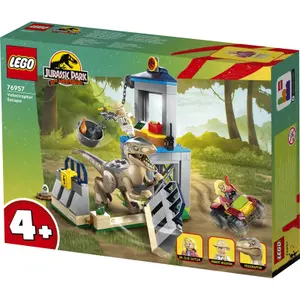 Velociraptor escape building set Lego Jurassic World image-4