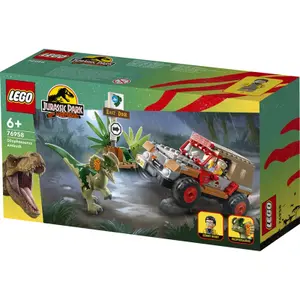 Building sets ambush dilophosaurus Lego Jurassic World image-1