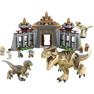 La construcción crea un centro de visitantes Lego Jurassic World image-3