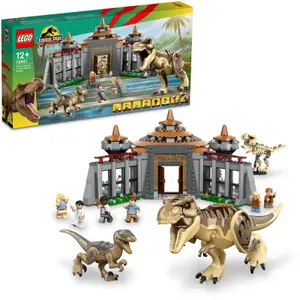 La construcción crea un centro de visitantes Lego Jurassic World image-4