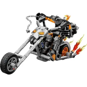 Building sets robot +moto ghost rider Lego Marvel image-0
