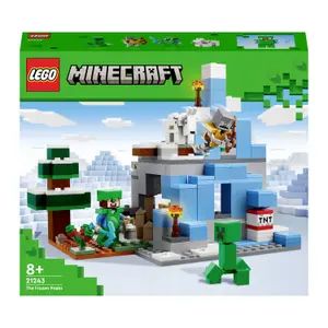 Frozen peaks building set Lego Minecraft image-0