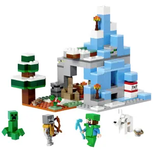 Frozen peaks building set Lego Minecraft image-2