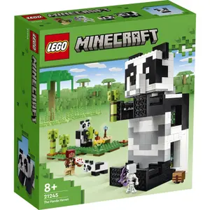 Panda hut building set Lego Minecraft image-1
