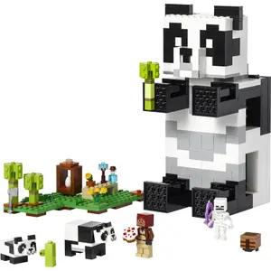 Panda hut building set Lego Minecraft image-3