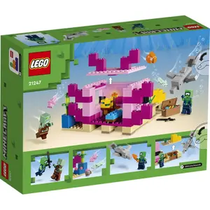 Axolotl house building set Lego Minecraft image-3