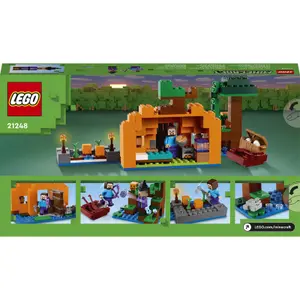 Pumpkin farm building sets Lego Minecraft image-2