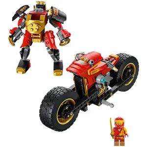 Evolution robot motorcycle building set Lego Ninjago image-3