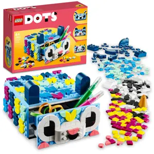 Creative animal drawer building sets Lego Dots image-2