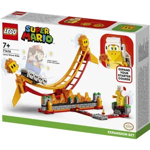 Lava wave merry-go-round extension play set Lego Mario Bros image-3