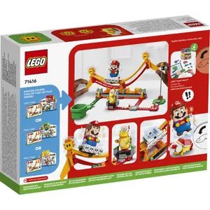 Lava wave merry-go-round extension play set Lego Mario Bros image-4