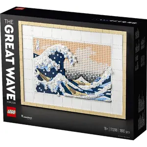 La grande vague building sets Lego Hokusai image-4