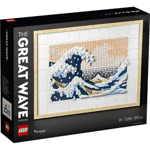 La grande vague building sets Lego Hokusai image-5
