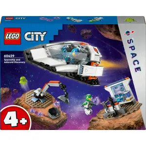 Spaceship and asteroid city building set Lego image-0