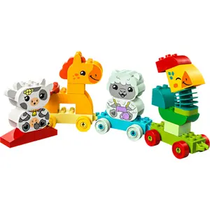Jeux de construction le train des animaux duplo Lego image-2