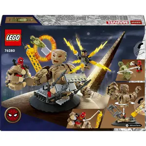 Jeux de construction spiderman vs homme sable Lego image-1
