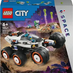 Space exploration rover building set city Lego image-1