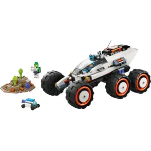 Space exploration rover building set city Lego image-0